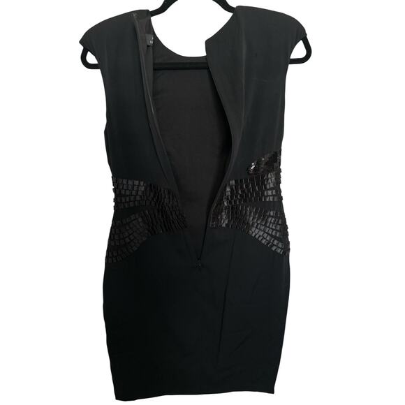 ROBERT RODRIGUEZ BLACK Dress95%SILK-5%Spandex Size 2 Vintage Y2K COCKTAIL - Picture 5 of 13